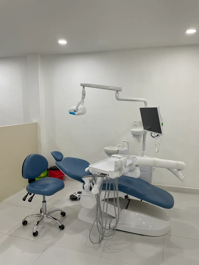 Modern dental clinic reception
